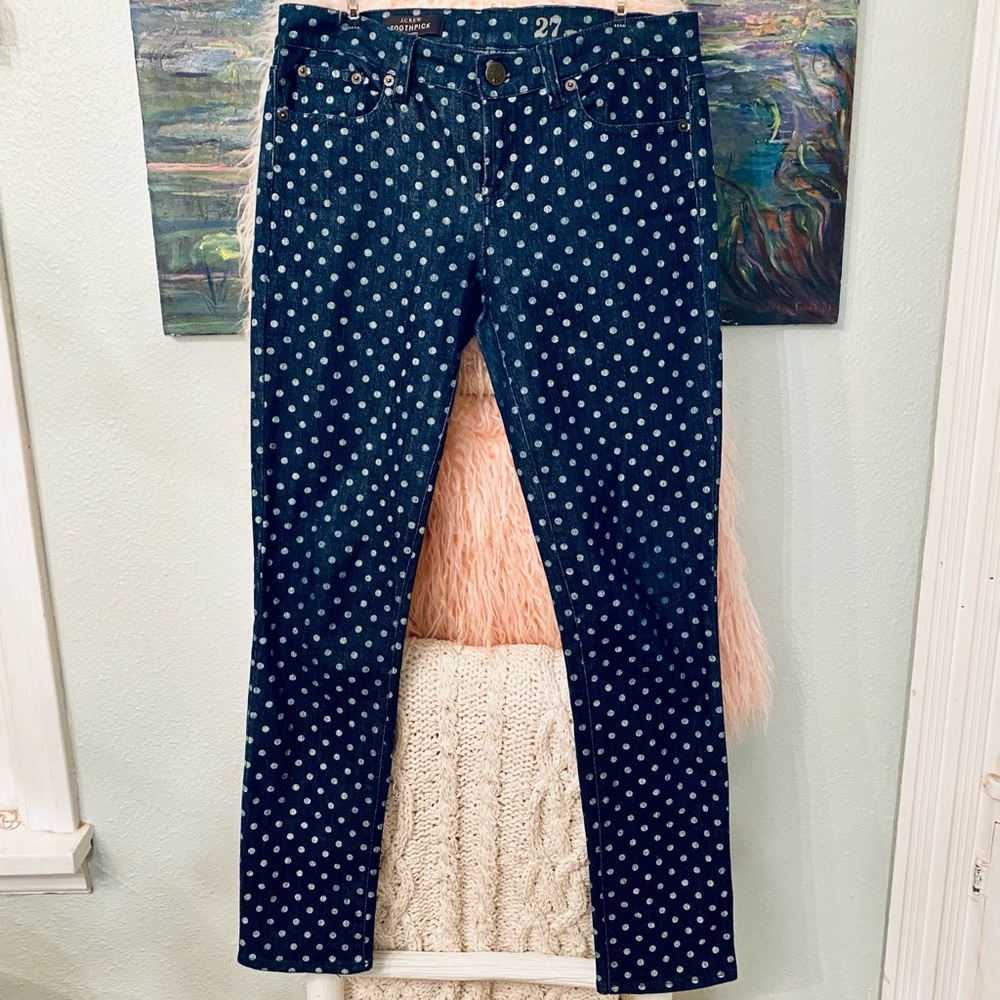 J. Crew toothpick ankle 27 women’s dark wash jeans